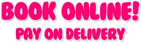 Book Online! Pay On Delivery